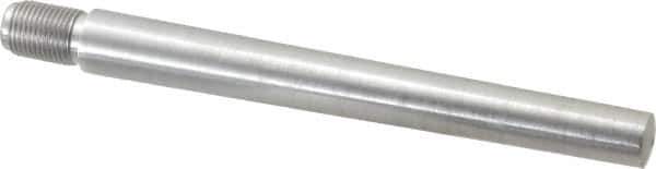 Value Collection - Size 10, 0.704" Large End Diam, Uncoated Steel 5/8-18 Threaded Taper Pin - Grade C-12L14, 6 Pin Length - USA Tool & Supply