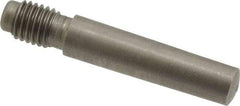 Value Collection - Size 4, 0.248" Large End Diam, Passivated Stainless Steel 1/4-28 Threaded Taper Pin - Grade 303, 18-8, 1 Pin Length - USA Tool & Supply
