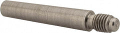 Value Collection - Size 5, 0.287" Large End Diam, Passivated Stainless Steel 1/4-28 Threaded Taper Pin - Grade 303, 18-8, 1-1/2 Pin Length - USA Tool & Supply