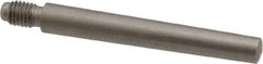 Value Collection - Size 5, 0.287" Large End Diam, Passivated Stainless Steel 1/4-28 Threaded Taper Pin - Grade 303, 18-8, 2 Pin Length - USA Tool & Supply