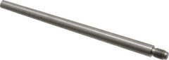 Value Collection - Size 5, 0.287" Large End Diam, Passivated Stainless Steel 1/4-28 Threaded Taper Pin - Grade 303, 18-8, 4 Pin Length - USA Tool & Supply