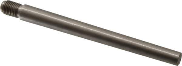 Value Collection - Size 7, 0.407" Large End Diam, Passivated Stainless Steel 3/8-24 Threaded Taper Pin - Grade 303, 18-8, 4 Pin Length - USA Tool & Supply