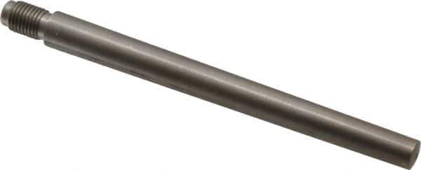 Value Collection - Size 8, 0.49" Large End Diam, Passivated Stainless Steel 7/16-20 Threaded Taper Pin - Grade 303, 18-8, 5 Pin Length - USA Tool & Supply