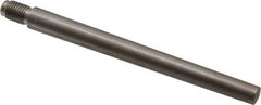 Value Collection - Size 8, 0.49" Large End Diam, Passivated Stainless Steel 7/16-20 Threaded Taper Pin - Grade 303, 18-8, 5 Pin Length - USA Tool & Supply