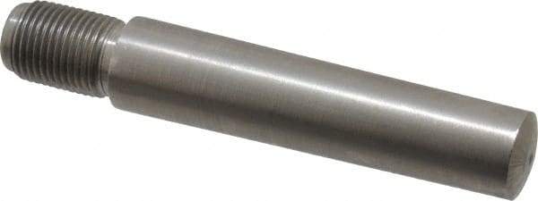 Value Collection - Size 10, 0.704" Large End Diam, Passivated Stainless Steel 5/8-18 Threaded Taper Pin - Grade 303, 18-8, 3 Pin Length - USA Tool & Supply