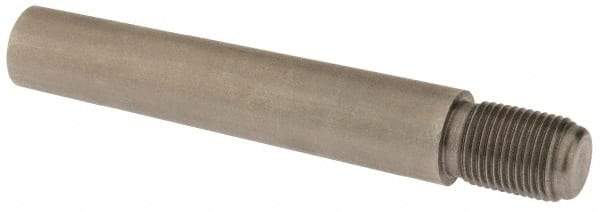 Value Collection - Size 10, 0.704" Large End Diam, Passivated Stainless Steel 5/8-18 Threaded Taper Pin - Grade 303, 18-8, 3-1/2 Pin Length - USA Tool & Supply
