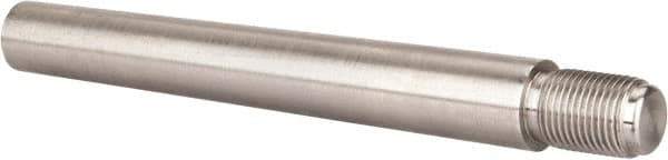 Value Collection - Size 10, 0.704" Large End Diam, Passivated Stainless Steel 5/8-18 Threaded Taper Pin - Grade 303, 18-8, 5 Pin Length - USA Tool & Supply