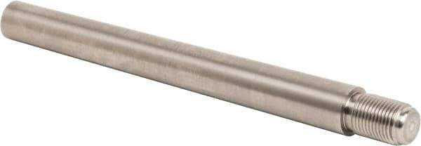 Value Collection - Size 10, 0.704" Large End Diam, Passivated Stainless Steel 5/8-18 Threaded Taper Pin - Grade 303, 18-8, 6 Pin Length - USA Tool & Supply