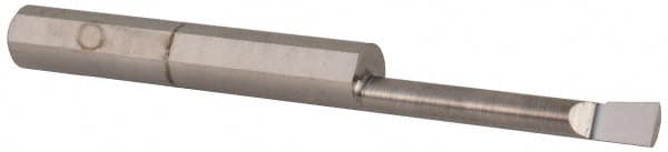 Scientific Cutting Tools - 0.12" Min Bore Diam, 0.8" Max Bore Depth, 3/16 Shank Diam, Boring Bar - USA Tool & Supply