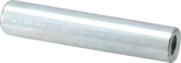 Electro Hardware - #8-32, 1-1/4" OAL, Steel Round Fully Threaded Female Circuit Board Standoffs - 1" Thread Depth, 1-1/4" Body Length, Zinc-Plated Clear Chromate Finish - USA Tool & Supply
