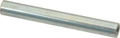 Electro Hardware - #10-32, 2" OAL, 1/4" Across Flats, Steel Round Fully Threaded Female Circuit Board Standoffs - 1" Thread Depth, 2" Body Length, Zinc-Plated Clear Chromate Finish - USA Tool & Supply