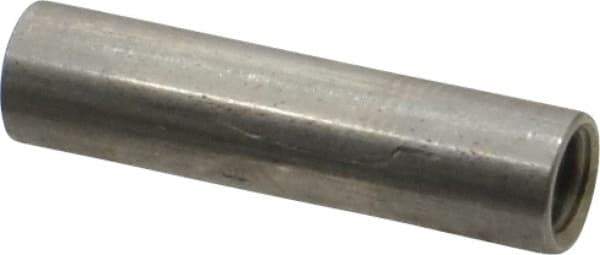 Electro Hardware - #10-32, 1" OAL, Stainless Steel Round Fully Threaded Female Circuit Board Standoffs - 1" Thread Depth, 1" Body Length, Bright Finish - USA Tool & Supply