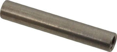 Electro Hardware - #10-32, 1-1/2" OAL, Stainless Steel Round Fully Threaded Female Circuit Board Standoffs - 1" Thread Depth, 1-1/2" Body Length, Bright Finish - USA Tool & Supply
