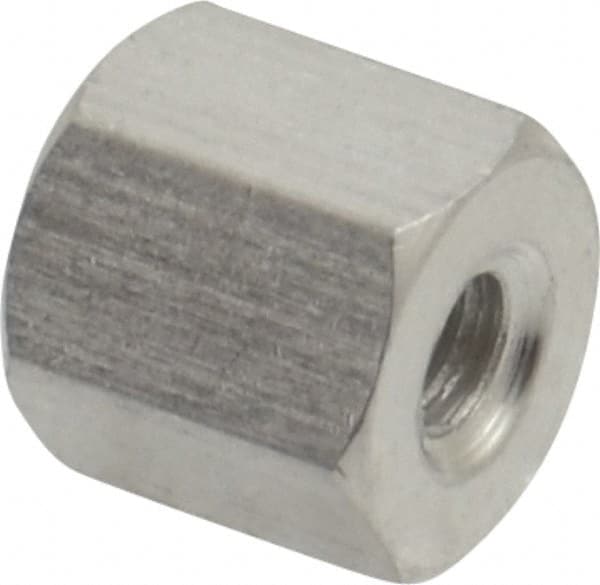 Electro Hardware - 1/2-13, 1/4" OAL, 3/4" Across Flats, Aluminum Female Hex Circuit Board Standoff - USA Tool & Supply
