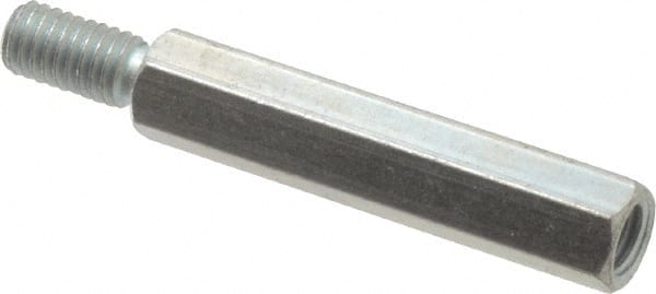 Electro Hardware - #6-32, 3/4" OAL, 3/16" Across Flats, Steel Male/Female Hex Circuit Board Standoff - USA Tool & Supply