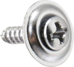 Value Collection - #6 Sems Oval Head Phillips Sheet Metal Screw - Steel, 5/8" OAL, Grade 2 - USA Tool & Supply