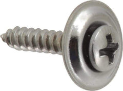 Value Collection - #6 Sems Oval Head Phillips Sheet Metal Screw - Steel, 3/4" OAL, Grade 2 - USA Tool & Supply