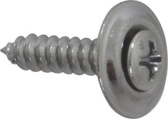 Value Collection - #8 Sems Oval Head Phillips Sheet Metal Screw - Steel, 3/4" OAL, Grade 2 - USA Tool & Supply