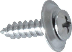 Value Collection - #10 Sems Oval Head Phillips Sheet Metal Screw - Steel, 3/4" OAL, Grade 2 - USA Tool & Supply