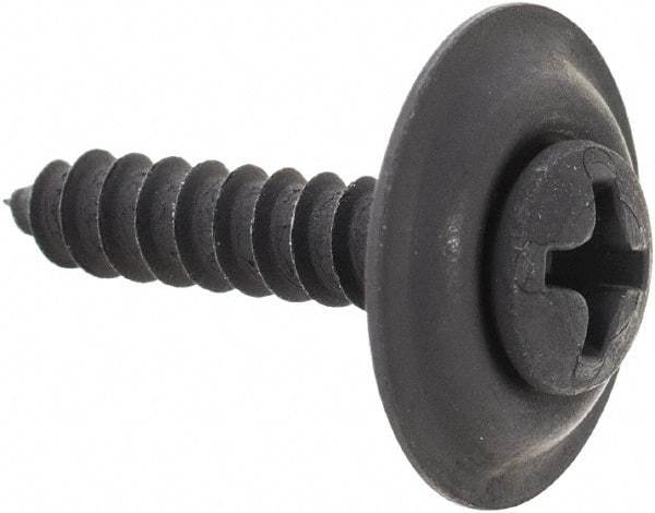 Value Collection - #6 Sems Oval Head Phillips Sheet Metal Screw - Steel, 3/4" OAL, Grade 2 - USA Tool & Supply