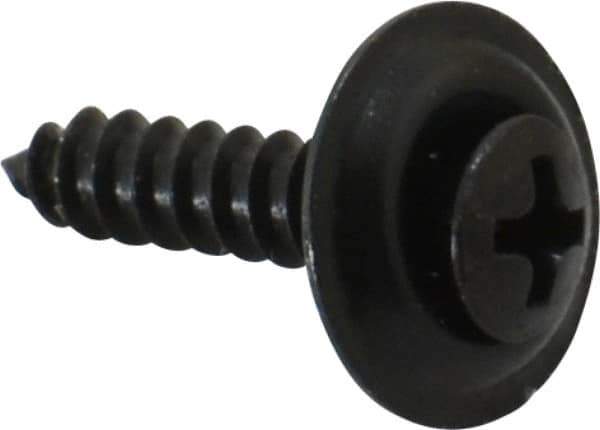 Value Collection - #8 Sems Oval Head Phillips Sheet Metal Screw - Steel, 3/4" OAL, Grade 2 - USA Tool & Supply