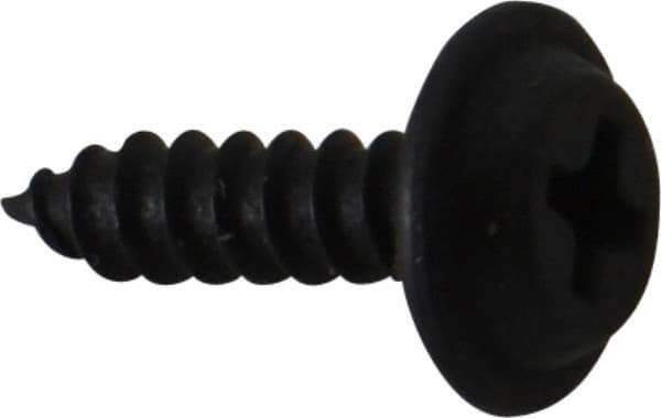 Value Collection - #6 Flat Head Phillips Sheet Metal Screw - Steel, 1/2" OAL, Grade 2 - USA Tool & Supply