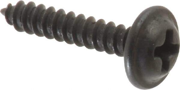 Value Collection - #6 Flat Head Phillips Sheet Metal Screw - Steel, 3/4" OAL, Grade 2 - USA Tool & Supply