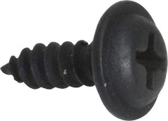 Value Collection - #8 Flat Head Phillips Sheet Metal Screw - Steel, 1/2" OAL, Grade 2 - USA Tool & Supply