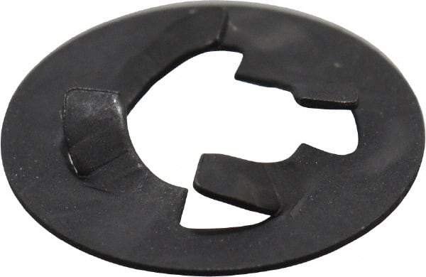 Value Collection - 5/32" Screw, 3/8" OD, Spring Steel Push Nut - Black Phosphate - USA Tool & Supply