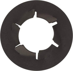 Au-Ve-Co Products - M10x1.50 Screw, 20mm OD, Spring Steel Push Nut - Black Phosphate - USA Tool & Supply