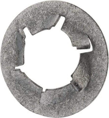 Value Collection - M12x1.75 Screw, 21mm OD, Spring Steel Push Nut - Zinc-Plated - USA Tool & Supply