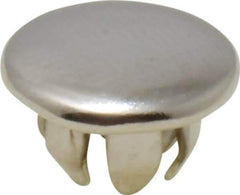 Au-Ve-Co Products - Finishing Plug for 0.035 to 0.062" Thick Panels, for 1/4" Holes - Spring Steel - USA Tool & Supply