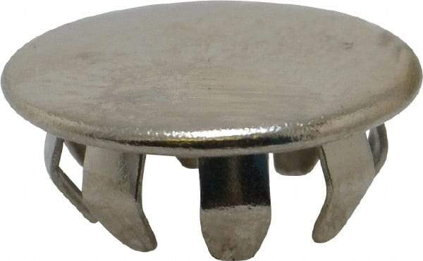 Au-Ve-Co Products - Finishing Plug for 0.037 to 0.062" Thick Panels, for 1/2" Holes - Spring Steel - USA Tool & Supply