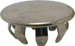 Au-Ve-Co Products - Finishing Plug for 0.037 to 0.062" Thick Panels, for 1/2" Holes - Spring Steel - USA Tool & Supply