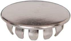 Au-Ve-Co Products - Finishing Plug for 0.037 to 0.093" Thick Panels, for 3/4" Holes - Spring Steel - USA Tool & Supply
