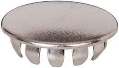 Au-Ve-Co Products - Finishing Plug for 0.037 to 0.093" Thick Panels, for 3/4" Holes - Spring Steel - USA Tool & Supply