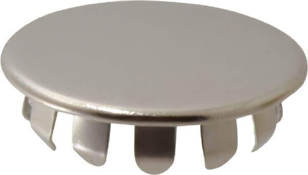 Au-Ve-Co Products - Finishing Plug for 0.031 to 0.093" Thick Panels, for 7/8" Holes - Spring Steel - USA Tool & Supply