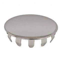 Au-Ve-Co Products - Finishing Plug for 0.038 to 0.141" Thick Panels, for 1-1/2" Holes - Spring Steel - USA Tool & Supply