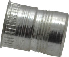 Marson - 1/4-20, 0.51" OAL, Thread-Sert Threaded Insert - 0.391" Hole Diam, 0.408" Head Diam, Steel - USA Tool & Supply