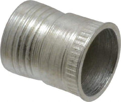 Marson - 5/16-18, 0.615" OAL, Thread-Sert Threaded Insert - 1/2" Hole Diam, 0.537" Head Diam, Steel - USA Tool & Supply