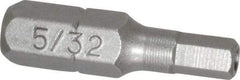 Value Collection - Tamper Resistant Hex Screwdriver Bit - 1" OAL - USA Tool & Supply