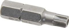 Value Collection - Tamper Resistant Torx Screwdriver Bit - 1" OAL - USA Tool & Supply