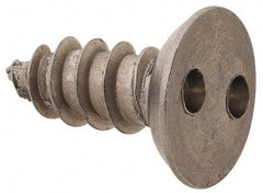 Made in USA - #10 Flat Head Phillips Sheet Metal Screw - Stainless Steel, 1/2" OAL, Grade 18-8 - USA Tool & Supply