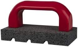 Norton - 20 Grit Silicon Carbide Rectangular Roughing Stone - Very Coarse Grade, 3" Wide x 6" Long x 1" Thick - USA Tool & Supply