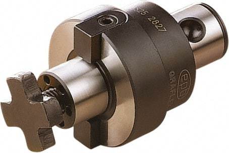 Seco - Graflex 4 Modular Connection 16mm Pilot Diam Shell Mill Holder - 0.984" Flange to Nose End Projection, 1.496" Nose Diam, Through-Spindle Coolant - Exact Industrial Supply