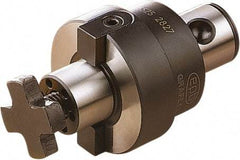 Seco - Graflex 6 Modular Connection 32mm Pilot Diam Shell Mill Holder - 1.574" Flange to Nose End Projection, 3.07" Nose Diam, Through-Spindle Coolant - Exact Industrial Supply