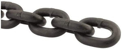 Peerless Chain - 1/2" Welded Alloy Chain - 12,000 Lb Capacity, Grade 80, Alloy Steel, Black Finish - USA Tool & Supply