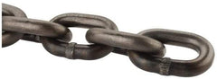 Peerless Chain - 1/2" Welded High Test Chain - 9,200 Lb Capacity, Grade 43, Carbon Steel, Standard Finish - USA Tool & Supply