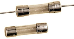 Ferraz Shawmut - 250 VAC, 5 Amp, Fast-Acting Miniature Glass Fuse - Surface Mount Mount, 20mm OAL, 5mm Diam - USA Tool & Supply