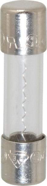 Ferraz Shawmut - 250 VAC, 5 Amp, Fast-Acting Miniature Glass Fuse - Clip Mount, 20mm OAL, 5mm Diam - USA Tool & Supply